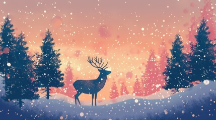 deer in the forest
