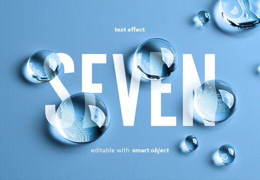 Drop Text Effect with Ai Elements