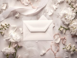 Invitations: Making and Sending Wedding Invitations with Beautiful Flower Style
