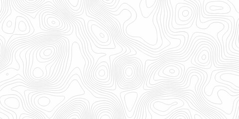 Seamless pattern with lines Topographic map. Geographic mountain relief diagram line wave carve pattern.