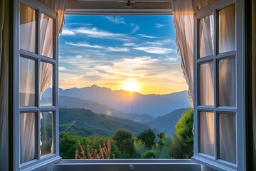 view from window