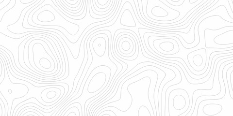 Seamless pattern with lines Topographic map. Geographic mountain relief diagram line wave carve pattern.