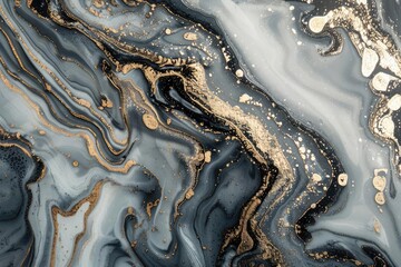 Obraz premium Metallic Marble Marble texture infused with metallic hues such as silver, gold, or bronze, adding a sophisticated shimmer