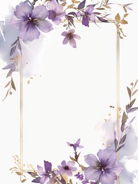 Vertical A4 journal page designed for daily reflections featuring a delicate floral border with pastel flowers. Perfect for journaling, note-taking, or creative writing