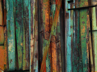 abstract art texture. Colored boards. Modern creative art