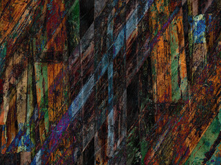 abstract art texture. Colored boards. Modern creative art