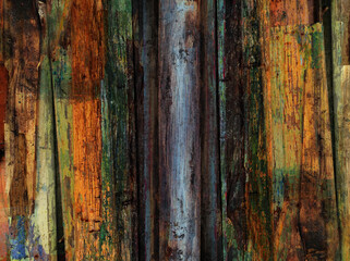 abstract art texture. Colored boards. Modern creative art