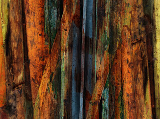 abstract art texture. Colored boards. Modern creative art