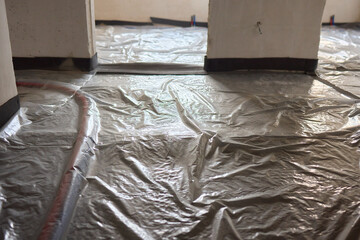 Colorcoded water supply pipe installation in buildings ensures modern plumbing system