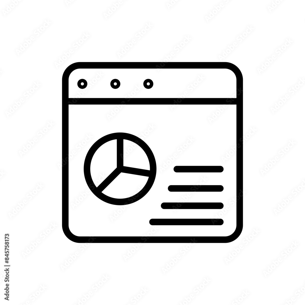 Poster crm software icon perfect for customer relationship management themes