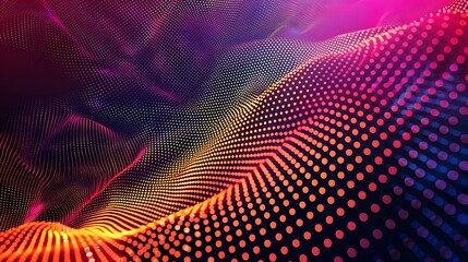 Obraz premium Abstract background with dots