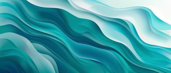 abstract gradient background, neon teal 