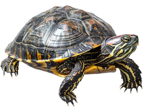 turtle isolated on white