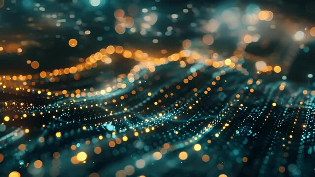 A blurred and abstract representation of liquidity with layers of transparency and opacity symbolizing the layers of complexity in the crypto world.