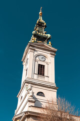 Obraz premium The Cathedral Church of St. Michael the Archangel inBelgrade, Serbia