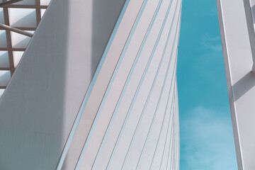 Architectural detail from Tel Aviv, Israel.