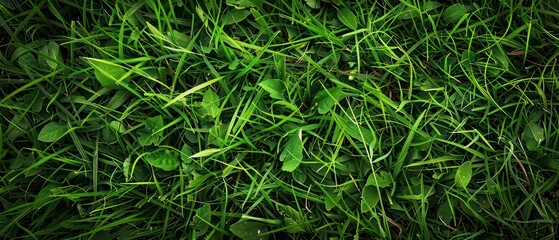 Grass texture embodies the tactile sensation of running your fingers through a verdant sea of green