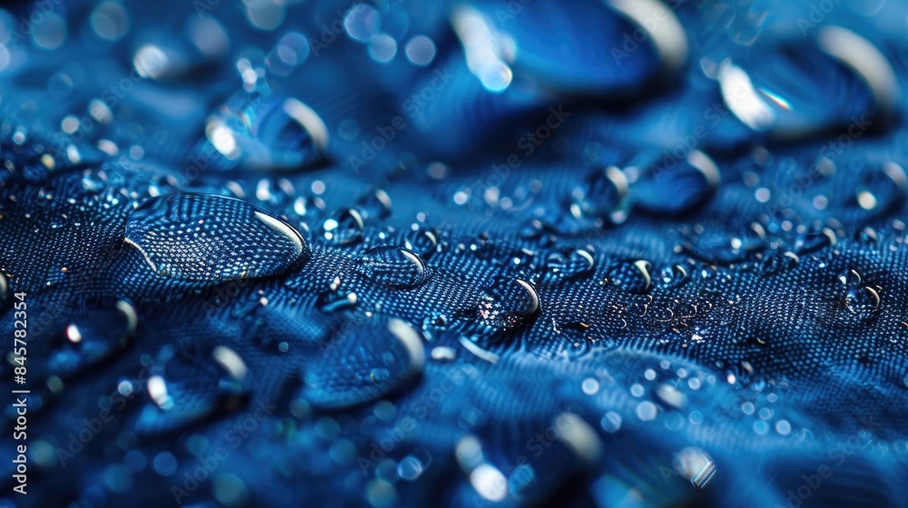 Canvas Prints Water droplets on the textile