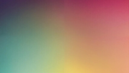Obraz premium Retro colorful gradient background, 16:9, 300 dpi, with copyspace