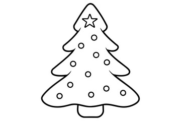 gingerbread Christmas cookie vector illustration