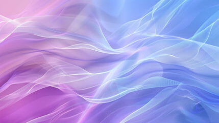 Fototapeta premium Soft Pastel Wave Abstract Background