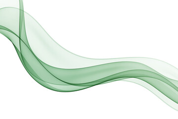 Soft gradient smoky abstract wave. Flow of wavy lines, design element.