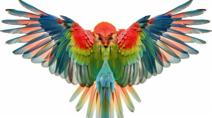 Fototapeta premium macaw feathers