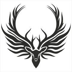 Animal Deer Logo illustration 