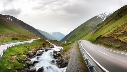 "The Long and Winding Road to Adventure: Discovering Hidden Gems and Breathtaking Views on Mountain Highways"