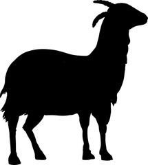 goat animal farm icon