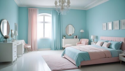 inimalist interior design style, futuristic home office, sleek furniture, state of the art technology