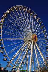 ferris wheel on a sky