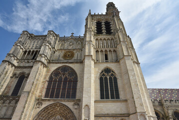 Fototapeta premium La cathédrale de Sens en Bourgogne. France