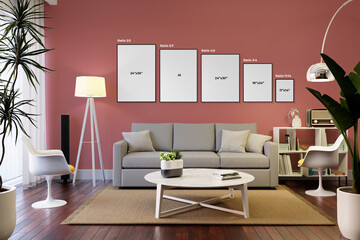 Frame wall display - main ratio formats