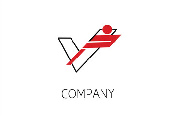 a letter logo that says v i p