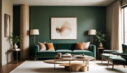 inimalist interior design style, futuristic home office, sleek furniture, state of the art technology