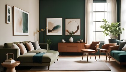 inimalist interior design style, futuristic home office, sleek furniture, state of the art technology