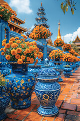 Thailand's Cultural Splendor in Vibrant Colors
