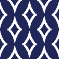 Design a Seamless Ikat Art Pattern Inspired by Mexican Folk Embroidery, Ethnic Traditional Abstract Style, for Wallpaper, Wrapping, Fabric, Textile Illustration, and Carpet, Ensuring Repetition.