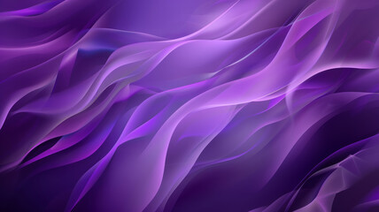Fototapeta premium Abstract Purple Background Vector, Smooth Waves & Soft Highlights