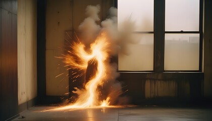 inimalist interior design style, futuristic home office, sleek furniture, state of the art technology