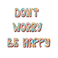 Multicolored Affirmation Splash: Positive Quote in Watercolor for Motivation and Relaxation