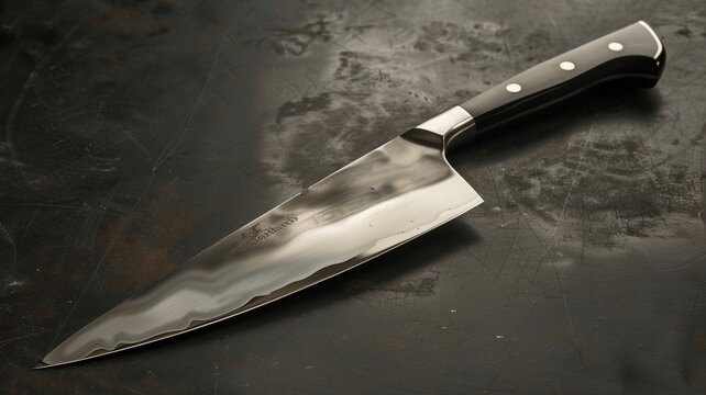 Stainless steel chef's knife 