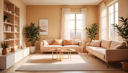 inimalist interior design style, futuristic home office, sleek furniture, state of the art technology