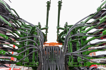 Precision inline seeder. A row seeder. Seed drill.