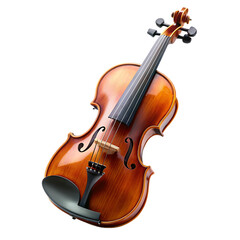 Fototapeta premium a violin transparent background