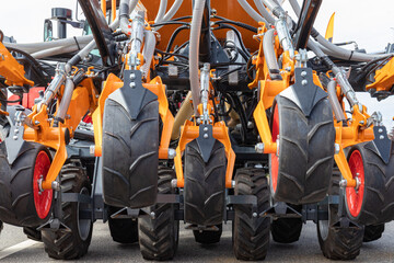 Image of row planter.