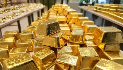 Cuadrados de lingotes.