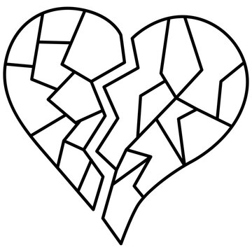 recommend clip art: Broken Heart
