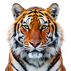 Fototapeta premium a tiger port rite transparent background